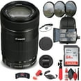 thumbnail image 1 of Canon EF-S 55-250mm f/4-5.6 IS STM Lens (8546B002) + Filter + BackPack + More, 1 of 8