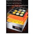 thumbnail image 4 of Máquina eléctrica comercial para hacer pasteles con ruedas, máquina para hacer gofres, hamburguesas y huevos de alta calidad, máquina eléctrica para hornear moldes para hornear de 2500 W, 4 of 5