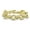 Gold, variant on Womens Chunky Large Oval Chain Statement Bracelet Toggle Clasp Closure Gold Plated Matt Texture
