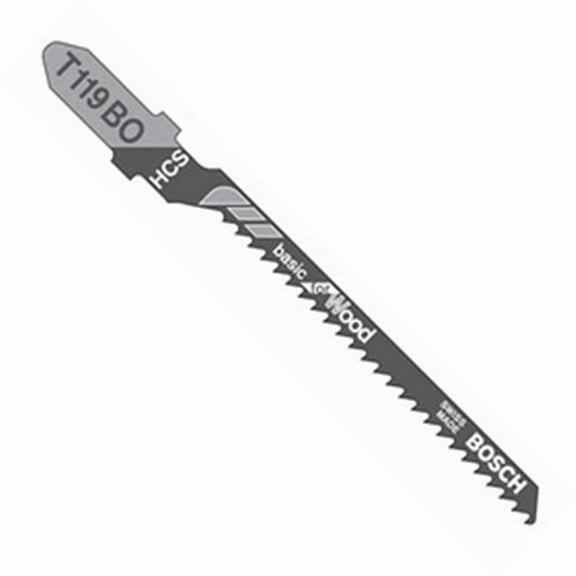 Primark PT119BO 3 in. Jigsaw Blade Wood Bosch End, Pack of 5