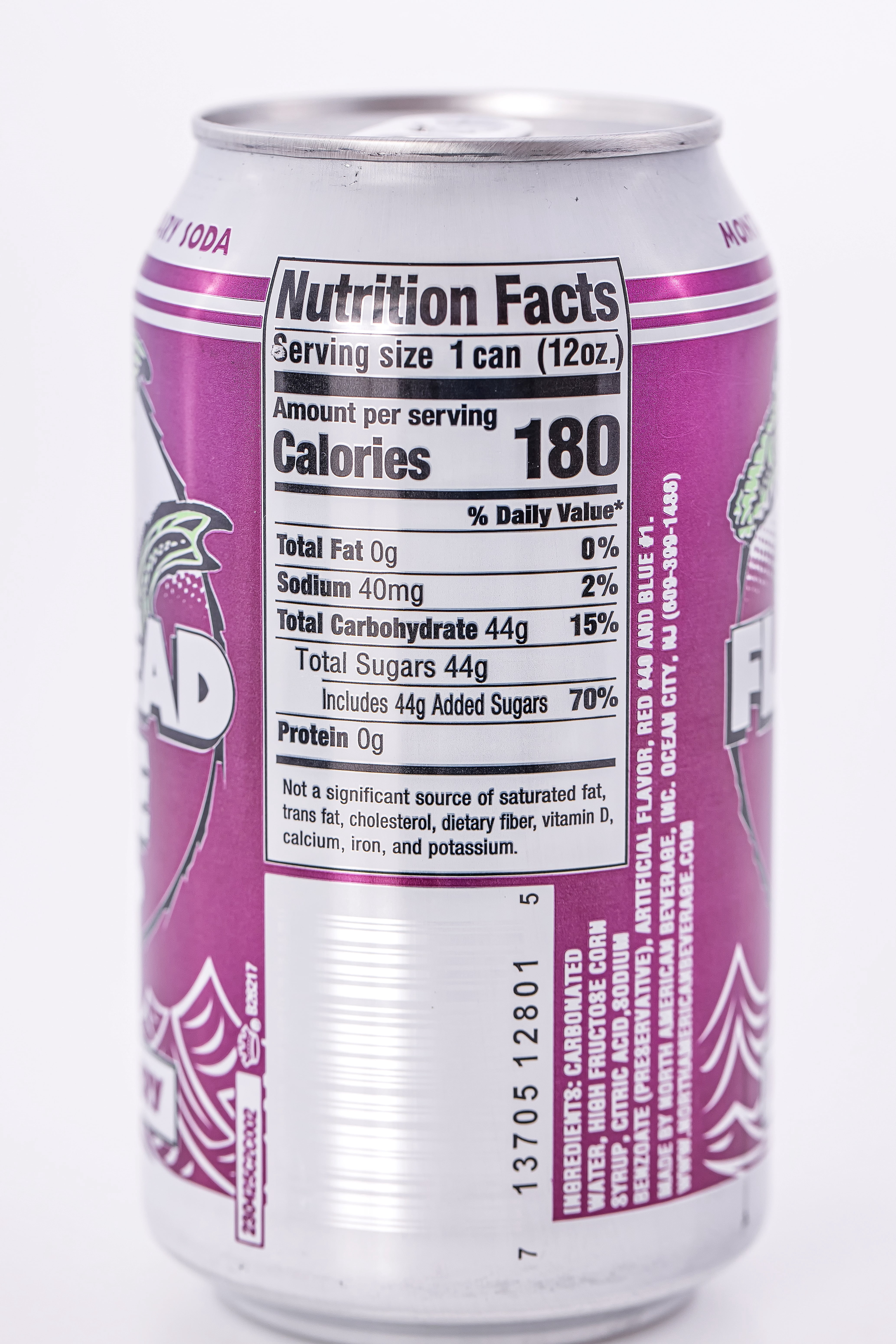 Flathead Lake Soda Pop (Huckleberry Cans) 24 Pack