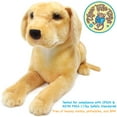 thumbnail image 3 of Mason the Labrador | 19 Inch Large Labrador Dog Stuffed Animal Plush | By Tiger Tale Toys, 3 of 5