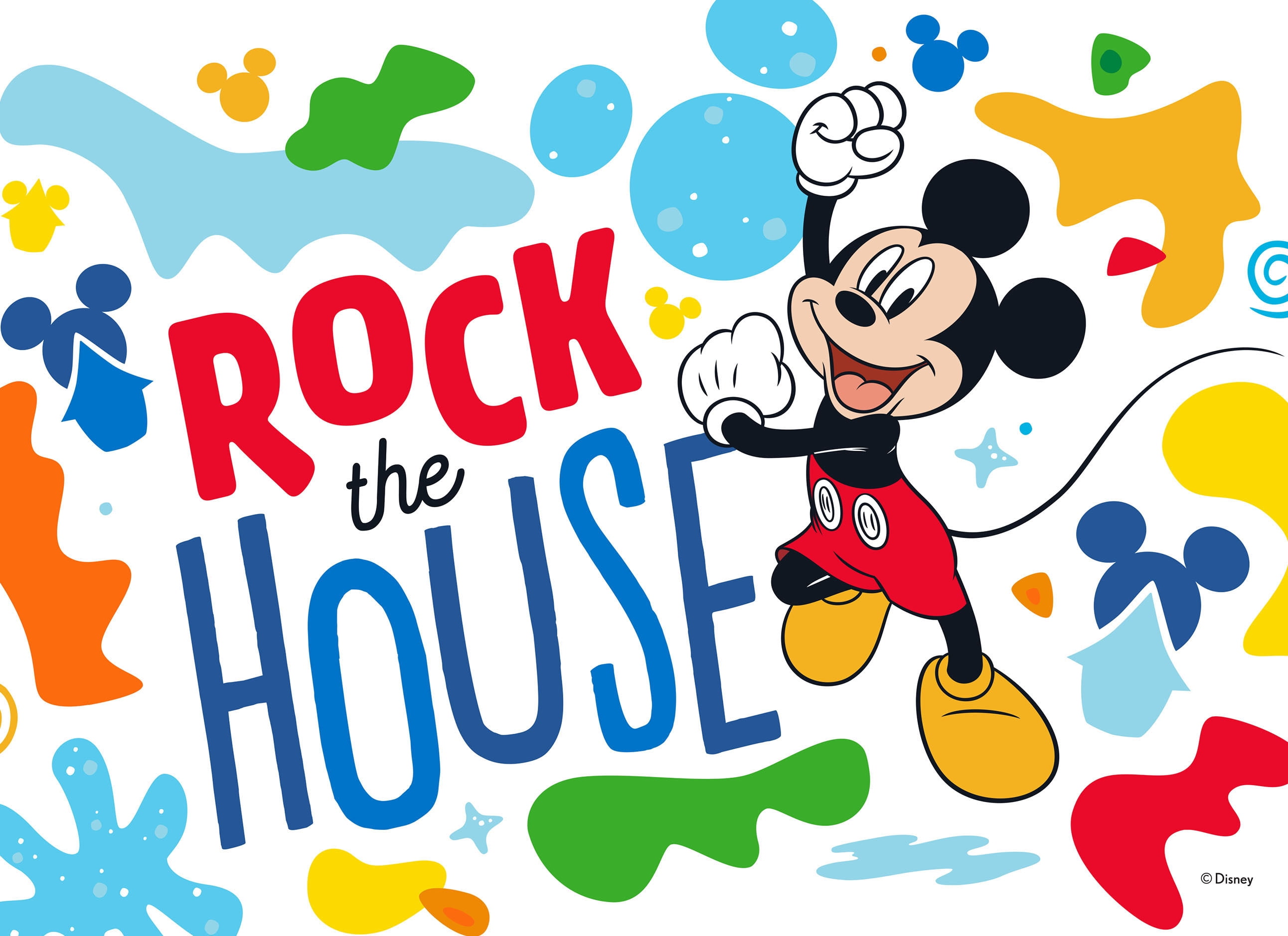 Ceaco Mickey's Clubhouse 4-in-1 Multipack Interlocking Jigsaw Puzzles for Children Ages 6+