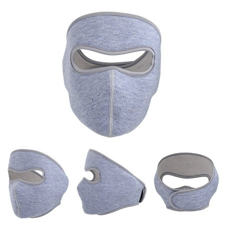 Winter Fleece Thermal Full Face Mask Ski Cold Weather Warmer Scarf Mask Bandana
