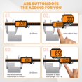 thumbnail image 4 of Calibrador digital HARDELL de 15 cm recargable con pantalla naranja, 4 of 8