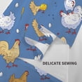 thumbnail image 6 of Pofeuu Chicken Family Print Wall Tapestry Decoration Wall Hanging Tapestry 60 x 51 Inch, 6 of 6