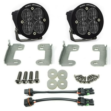 Baja Designs 18-20 Jeep Wrangler JL Sahara Fog Squadron Sport Fog Pocket Kit - Clear - 447635 Fits select: 2018-2019,2021 JEEP WRANGLER UNLIMITED