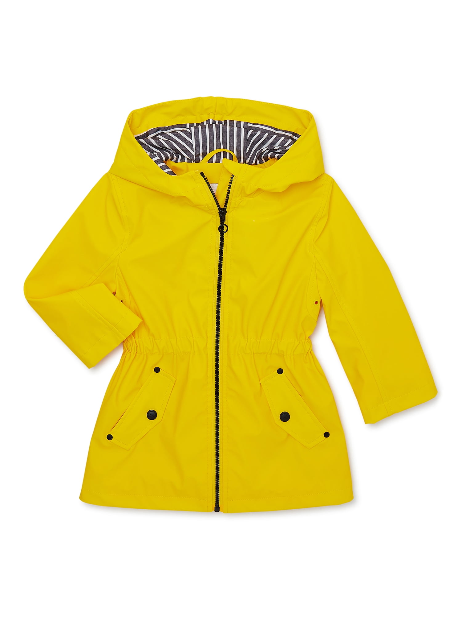 Urban Republic Toddler Girl Vinyl Raincoat Anorak, Sizes 12M4T