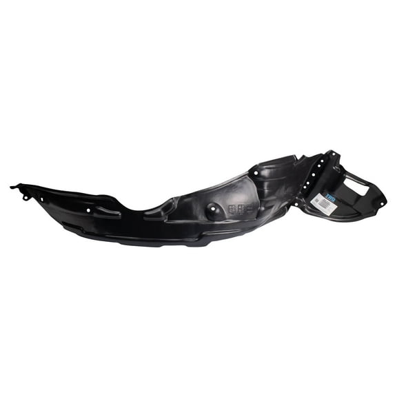 TRQ Front Right Inner Fender Liner Black Passenger Side Fits Select 2005-2008 Toyota Corolla TO1249119 TO1251118