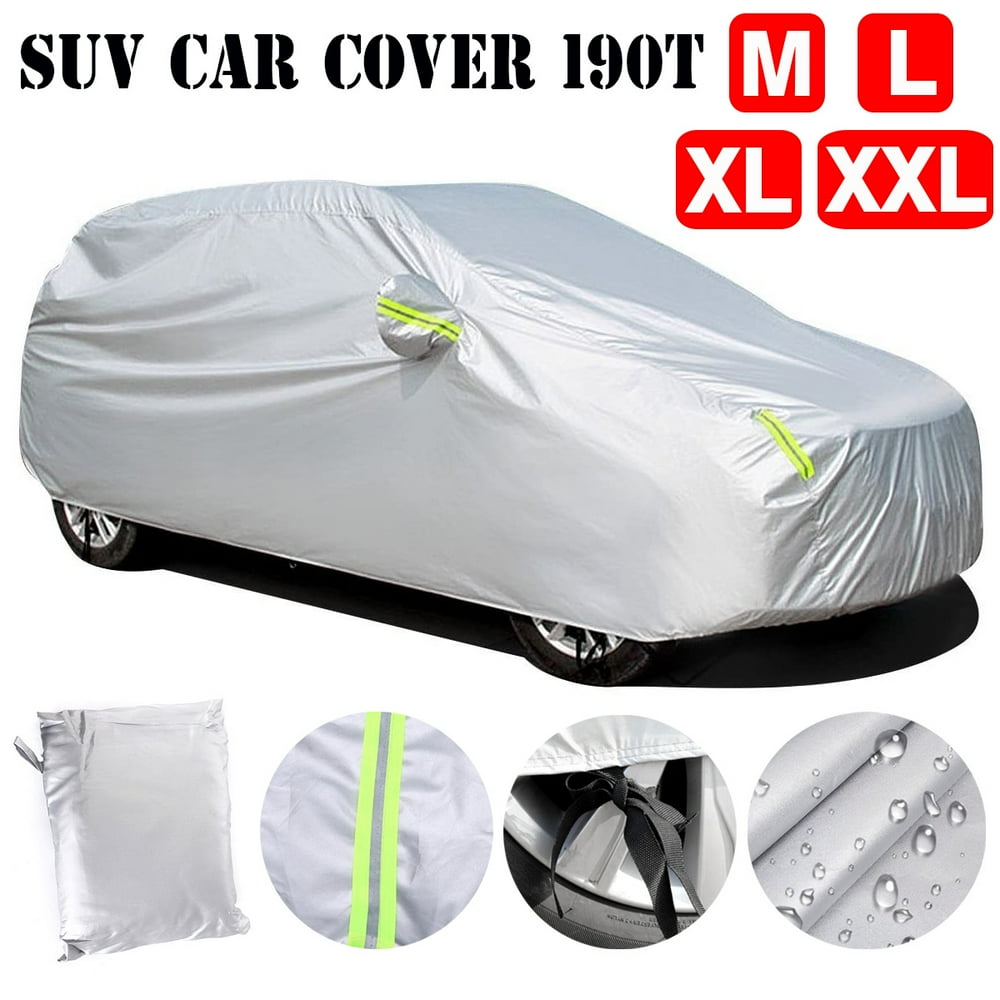MXXL Car Cover Waterproof All Weather for Automobiles, Outdoor Sun UV