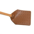 thumbnail image 4 of 2 Pack Long Wood Handle Manual Fly Swatter,Happon Durable Fly Swatte,Heavy Duty Leather Fly Swatter for Fly Catcher and Insects Catcher with Ease(Brown), 4 of 8