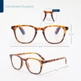 thumbnail image 2 of Magma Life Lentes para Computadora y Lectura: Paquete de 5 Lentes con Tecnología Blue Light y Armazones en Varios Colores Modernos, Gafas para Hombre y Mujer (Multicolor, 0, Dioptrías), 2 of 7