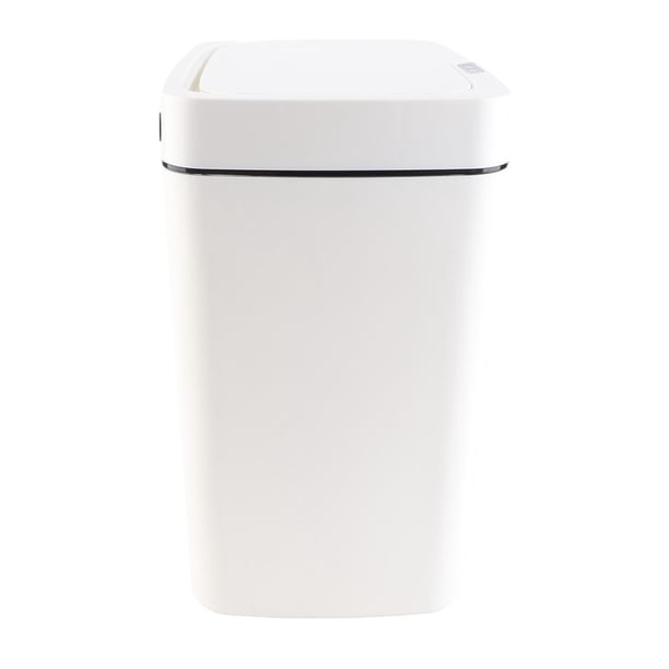 Bote De Basura Inteligente, Bote De Basura Automático 15L Delgado Para Dormitorio