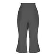 thumbnail image 6 of ABATAB Women's Yoga Capri Pants Loose Soft Workout Cycling Capris Casual Lounge Athletic Sports Croppped Pants with Pockets, 6 of 7