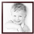 thumbnail image 2 of ArtToFrames 30" x 30" Mahogany Picture Frame, 30x30 inch Brown MDF Poster Frame (WOM-3978),  Pack, 2 of 8
