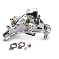 Tuff-Stuff 69-96 SBC Water Pump Long Chrome SuperCool