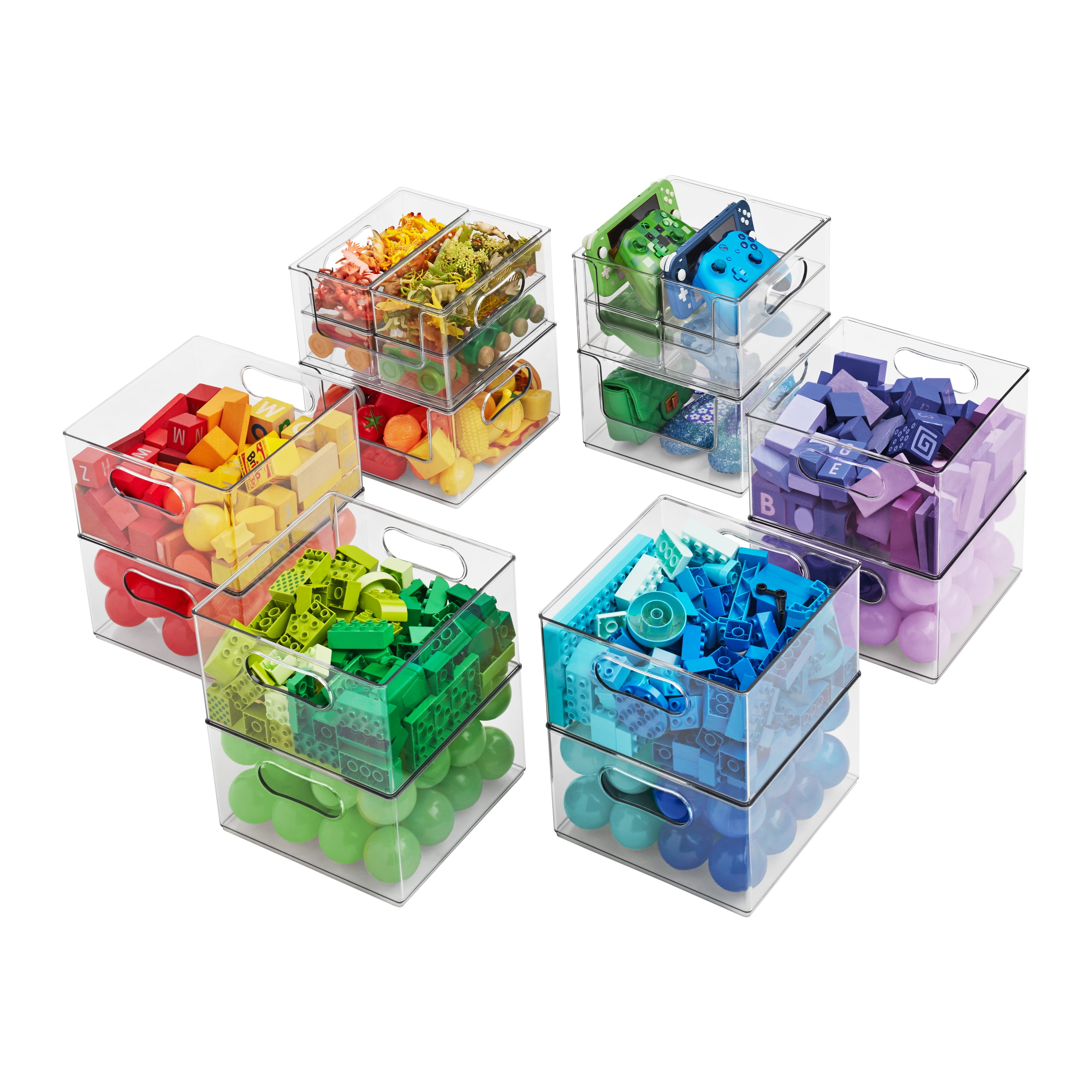 The Home Edit 20 Piece Edit, Clear Plastic Modular Storage System