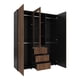 thumbnail image 3 of ARMARIO COVALT 160CM cafe, 3 of 14