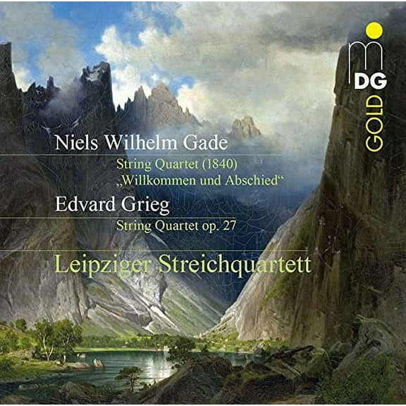 Gade / Grieg / Leipzig String Quartet - Willkommen Und Abschied / String Quartet Op.27 - Music & Performance - CD