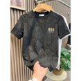 thumbnail image 5 of Camisetas estampadas con gráficos de rock para hombre, camisetas de motociclista Katoen para hombre, camisetas bordadas Harajuku de manga corta Kpop Trendyol, 5 of 5