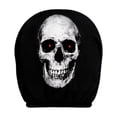 thumbnail image 4 of 2PC Halloween Scary Ghost Face Headrest Cover, Spooky Horror Reaper Zombie Stretch Head Rest Cover, Universal Fit Cars Trucks SUV Washable Cloth Holiday Car Decoration PresentC, 4 of 6
