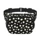 thumbnail image 1 of Fotbe Daisies Flowers Cangurera Cuadrada con Estampado de Doble Capa, Bolsa de Cintura Ajustable Mini para Hombres y Mujeres, 1 of 9