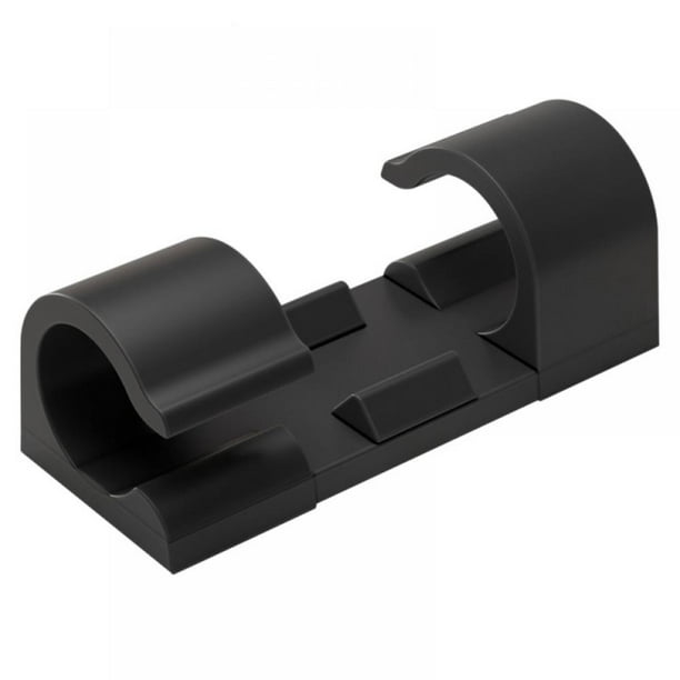 Black Cable Clips, 40 Pcs Extension Cord Clips, Powerful Wall Cord