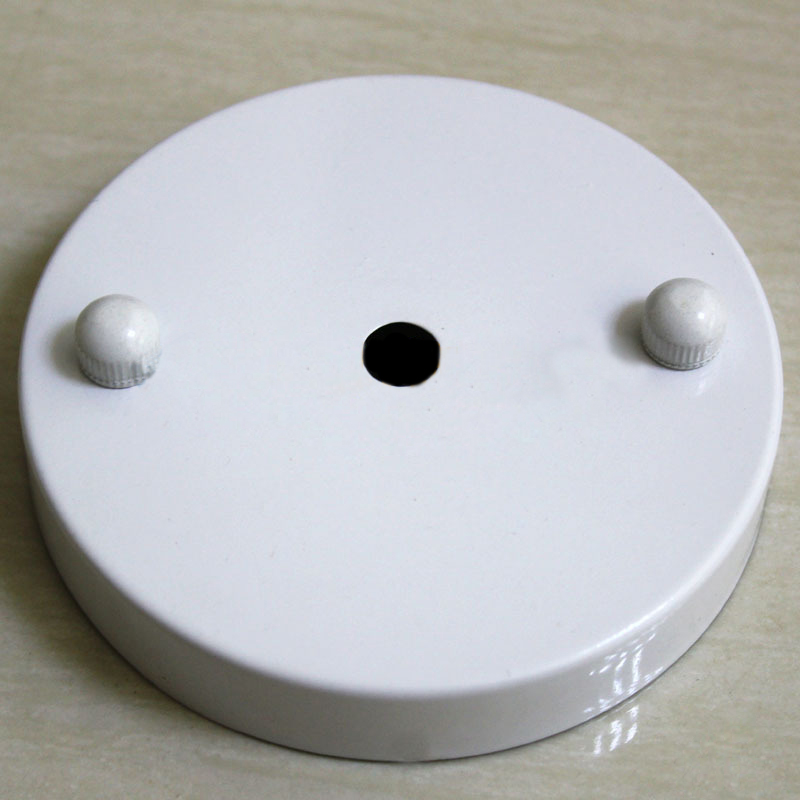 Redcolurful 10CM Ceiling Base Plate Round Metal Pendant Light