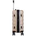 thumbnail image 6 of SuperDeal 22 Inch Spinner Carry On Luggage Hardside Suitcase Expandable Travel Bag with Wheels, Champagne, 6 of 11