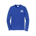 thumbnail image 1 of Gravity Outdoor Co. Chemise à Manches Longues - Vrai Royal - Logo Blanc - 3TG, 1 of 2