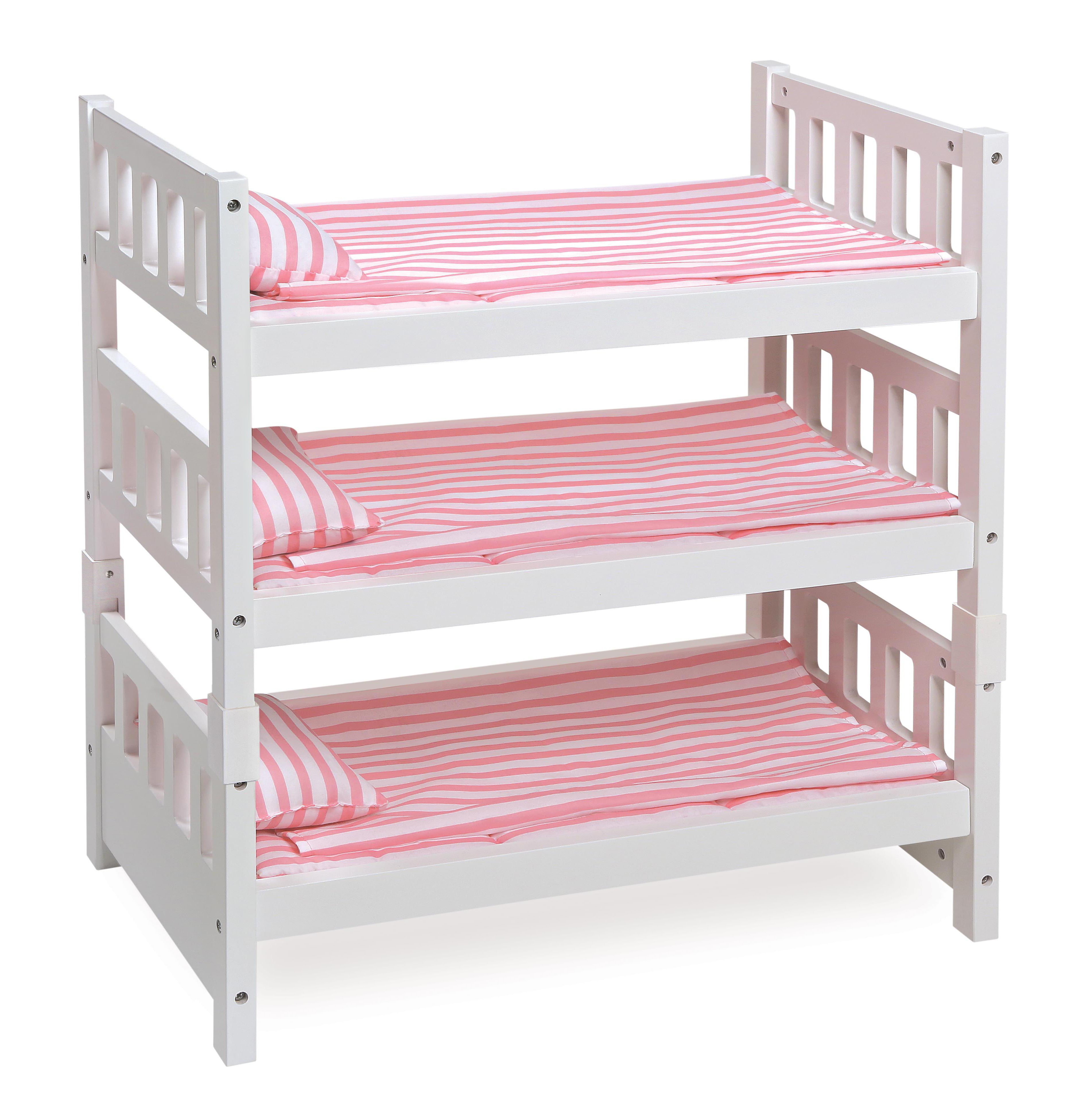 Convertible Doll Bunk Bed, Our Generation Triple Bunk Bed