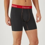Hanes Men's Stretch Cotton Boxer Brief Underwear, Comfort Flex Fit, 6-Pack Assorted 3XL