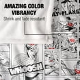 thumbnail image 4 of Superman Comic Page All Over Officially Licensed Silky Touch Super Soft Throw Blanket 36" x 58", 4 of 8