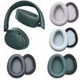 thumbnail image 5 of 3. Soft Protein Leather Earmuff Cover for Headphones, Replacement Ear Cushions with Sponge Earpad Case, 5 of 8