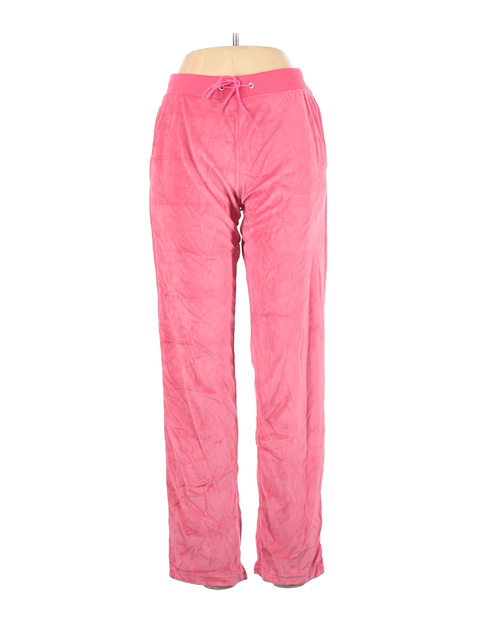 lee pink velvet pants