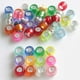 thumbnail image 3 of 1000 cuentas acrílicas grandes de 6 x 9 mm para pulseras infantiles, con interior plateado, para manualidades, kits de bisutería para niñas, collares y pulseras (colores variados), 3 of 7
