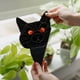 thumbnail image 5 of Decoración divertida para esquinas de ventanas, atrapasol de gato negro para Halloween, colgante de ventana de gato negro, atrapasol de gato negro que mira fijamente, decoración navideña de otoño para, 5 of 7