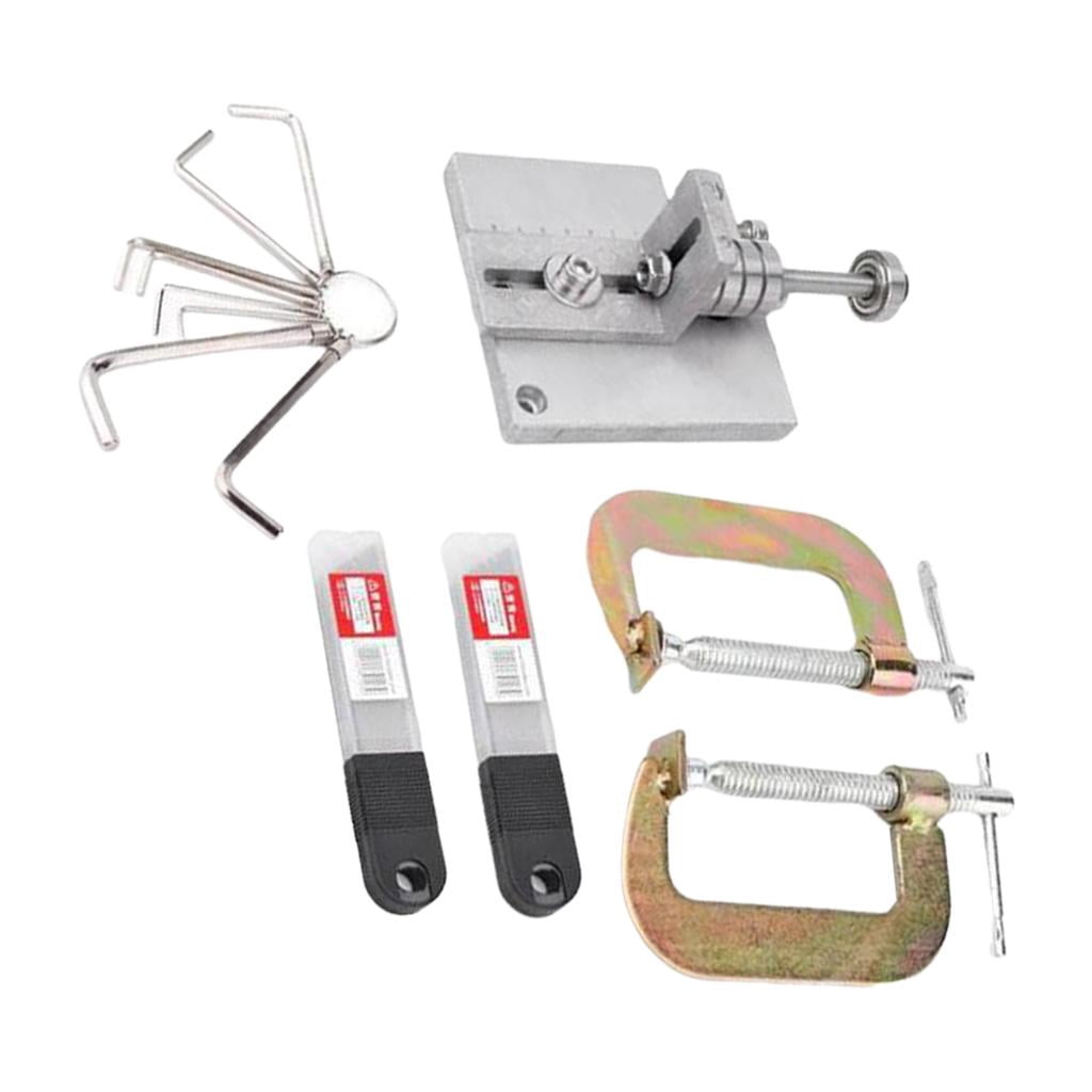 FVDPWYE DIY Leather Strap Cutter Cutting Machine Leathercraft Supplies Max 60mm with Blades Leather Belt Adjustable Leather Strip Cutting Tool