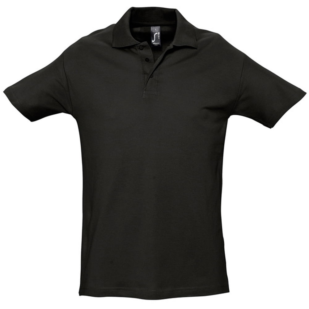 Toepassen Viool Renaissance SOLS Mens Spring II Short Sleeve Heavyweight Polo Shirt - Walmart.com