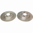 thumbnail image 2 of Power Stop Rear Pair of Drilled and Slotted Brake Rotor EBR1488XPR, 2 of 3
