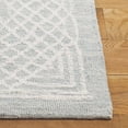 thumbnail image 3 of SAFAVIEH Ebony Ladonna Bordered Area Rug, Gray/Ivory, 6' x 6' Square, 3 of 10