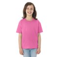 thumbnail image 1 of Fruit Of The Loom T-Shirt à Manches Courtes en Coton HD pour Jeunes, 14/16, Azalée, 1 of 2