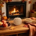 thumbnail image 5 of 1Pc Pumpkin Fall Decor, Woven Wicker Pumpkins for Home, Farmhouse Style, Autumn Thanksgiving Decorations, Fall Centerpieces for Table Porch Mantel Indoor - 6'', 5 of 6