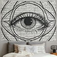 thumbnail image 2 of Orinice Sacred Geometry Tapestry Wall Hanging Unique Style Graphic Tapestries Home Wall Decor for Living Room Bedroom Apartment Farmhouse Dorm 40x60inch, 2 of 6
