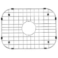 thumbnail image 1 of Alonsoo Sink Grid and Sink Rack Protectors, Stainless Steel 18-1/8" L x 13-3/8" Sink Grids for Bottom of Kitchen Sink Drain with Corner Radius, Stainless Steel, 1 of 1