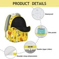 thumbnail image 4 of "Chicken Print Everyday Backpack - Durable & Waterproof School Bag for Students, Lightweight, Trendy Design, Spacious, Perfect for Commute", 4 of 6