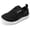 BLACK WHITE, variant on Toddler Wide Toe Box Shoes Non Slip Barefoot Shoes Sneakers Kids Tennis Shoes Preschool Lightweight Comfortable Outdoor Activities Navy Toddler Size 8