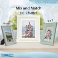 thumbnail image 6 of Icona Bay 8x10 Alpine White Picture Frames w/ Mat, 6 Pack, Countryside Collection (US Company), 6 of 6