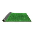 thumbnail image 2 of Ahgly Company Indoor Square Oriental Green Industrial Area Rugs, 3' Square, 2 of 4