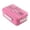 Pink, variant on Kyusrd Barley Straw Lunch Box Home Preservation Box Microwaveable Lunch Box With Stainless Steel Tableware Students Lunch Box